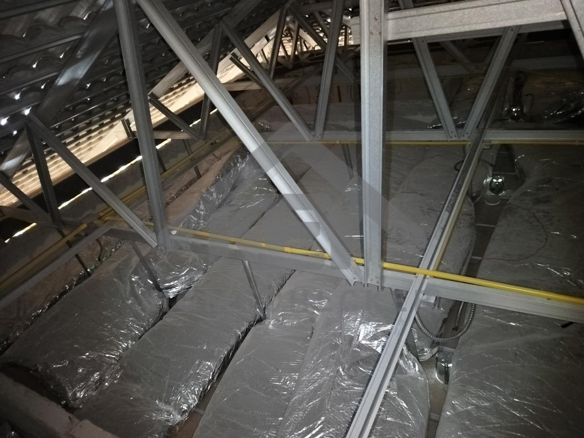 งานฝ้าชายคาและโครงฝ้า