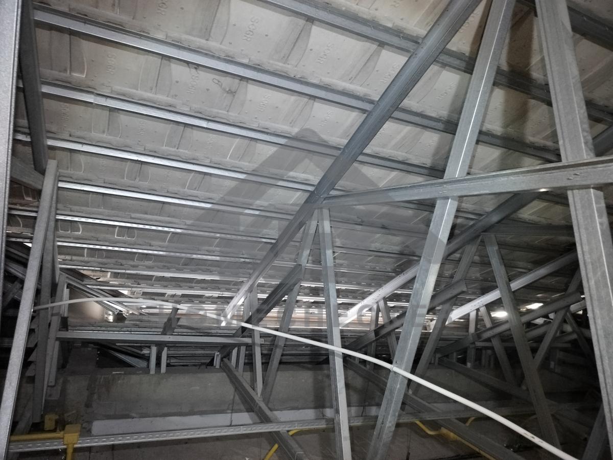 งานฝ้าชายคาและโครงฝ้า