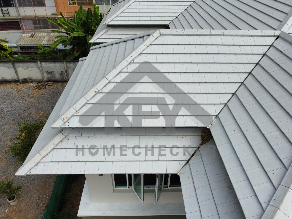 งานตรวจสอบหลังคา