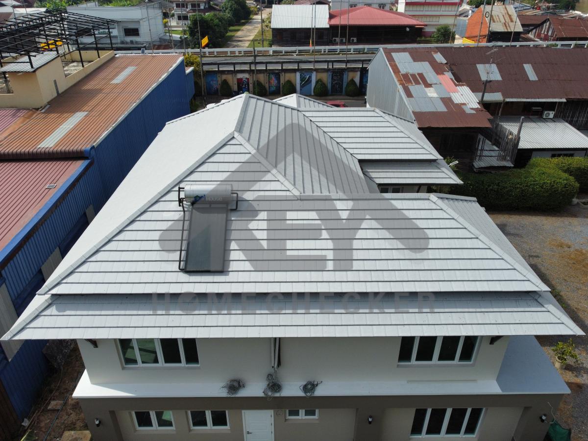 งานตรวจสอบหลังคา