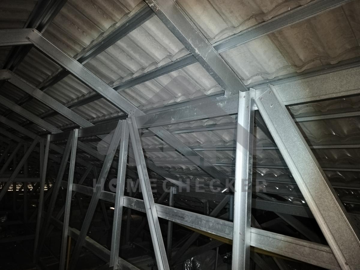 งานฝ้าชายคาและโครงฝ้า