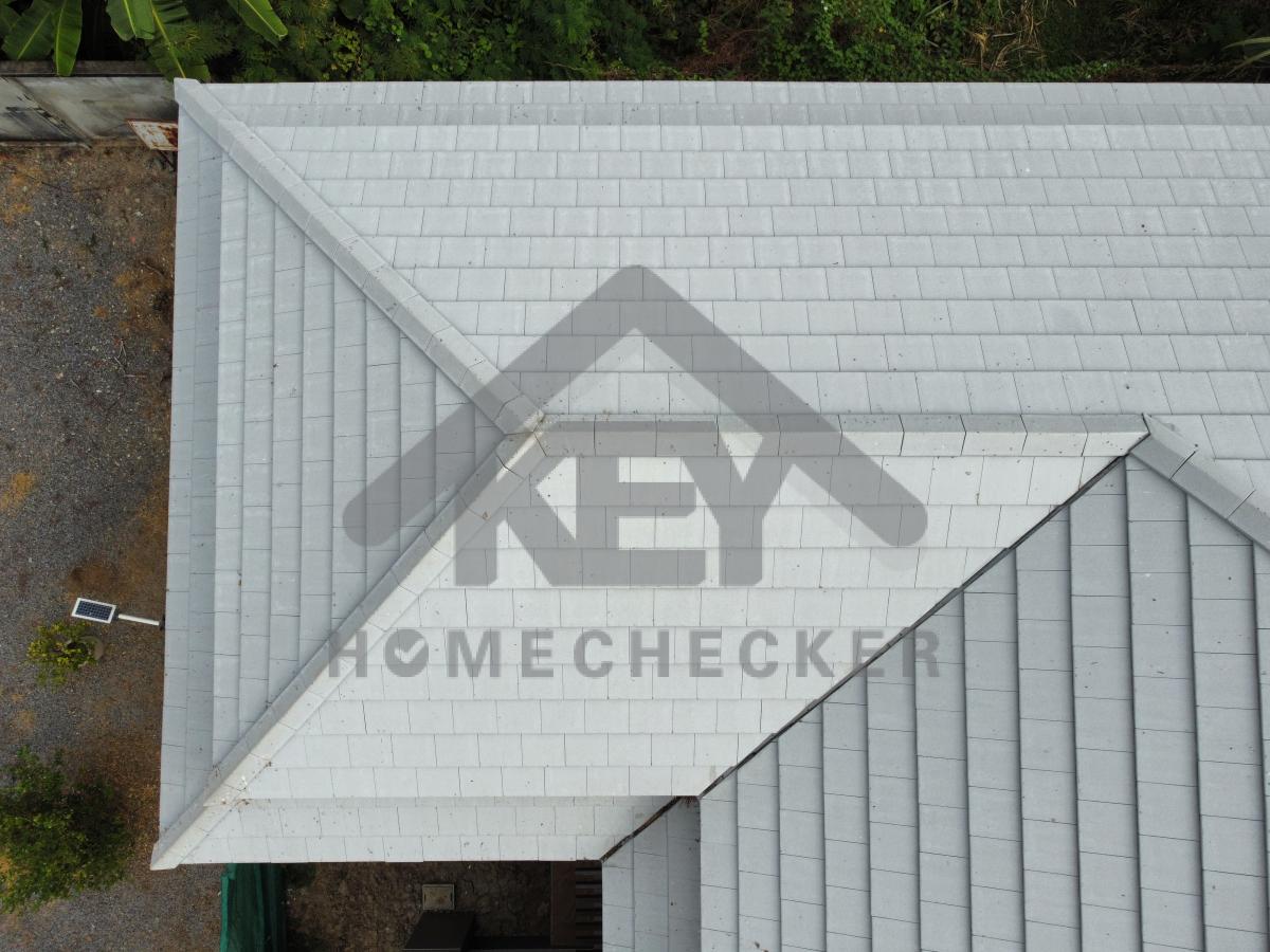 งานตรวจสอบหลังคา