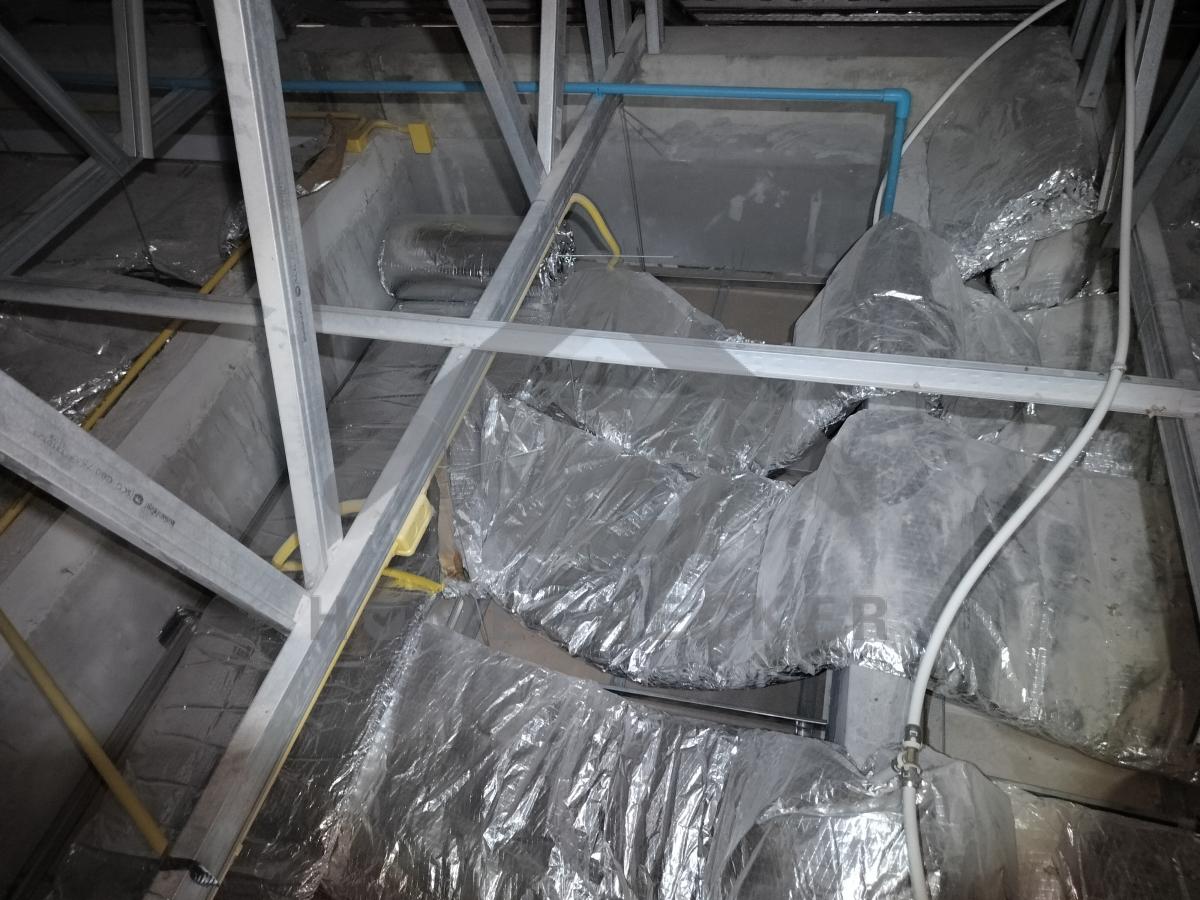 งานฝ้าชายคาและโครงฝ้า