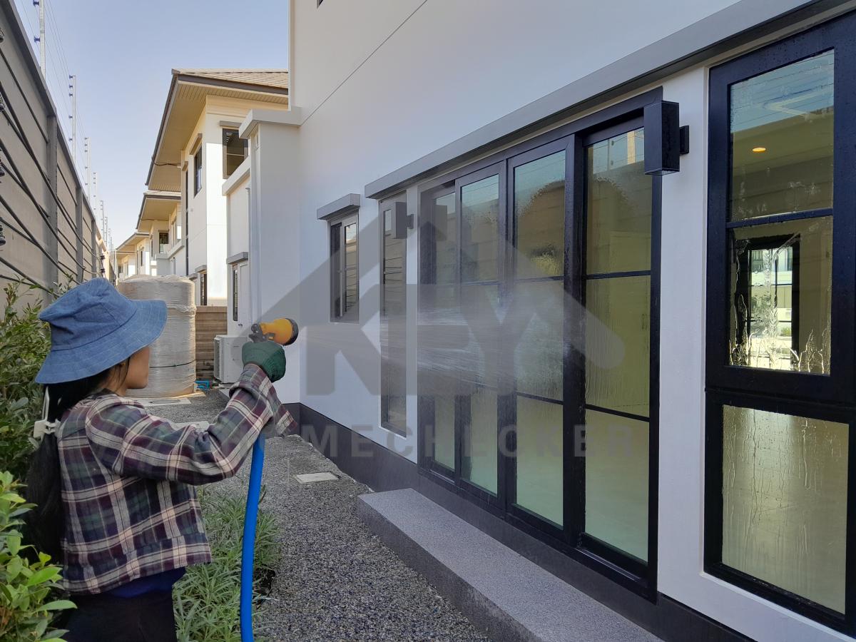 งานเทสน้ำ ประตูหน้าต่าง