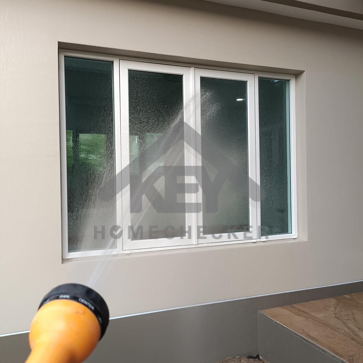 งานเทสน้ำ ประตูหน้าต่าง