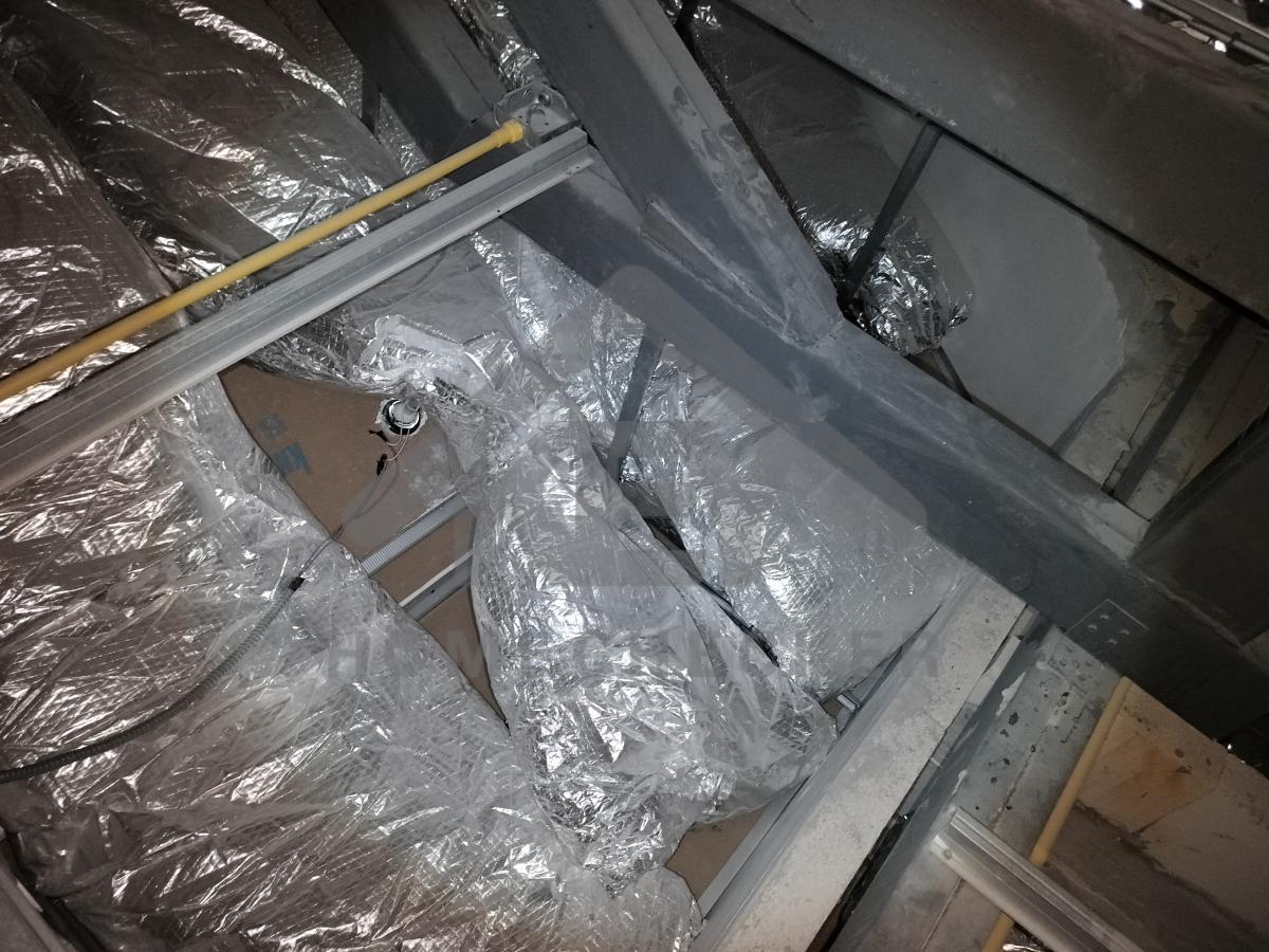 งานฝ้าชายคาและโครงฝ้า