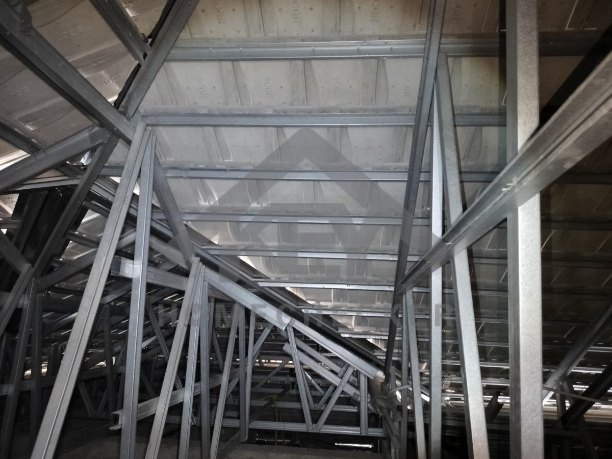 งานฝ้าชายคาและโครงฝ้า