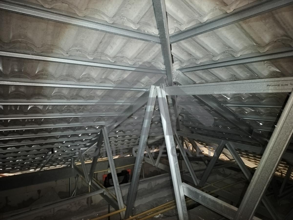 งานฝ้าชายคาและโครงฝ้า