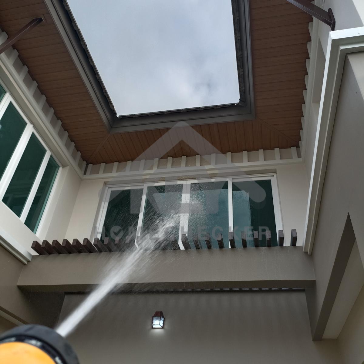 งานเทสน้ำ ประตูหน้าต่าง