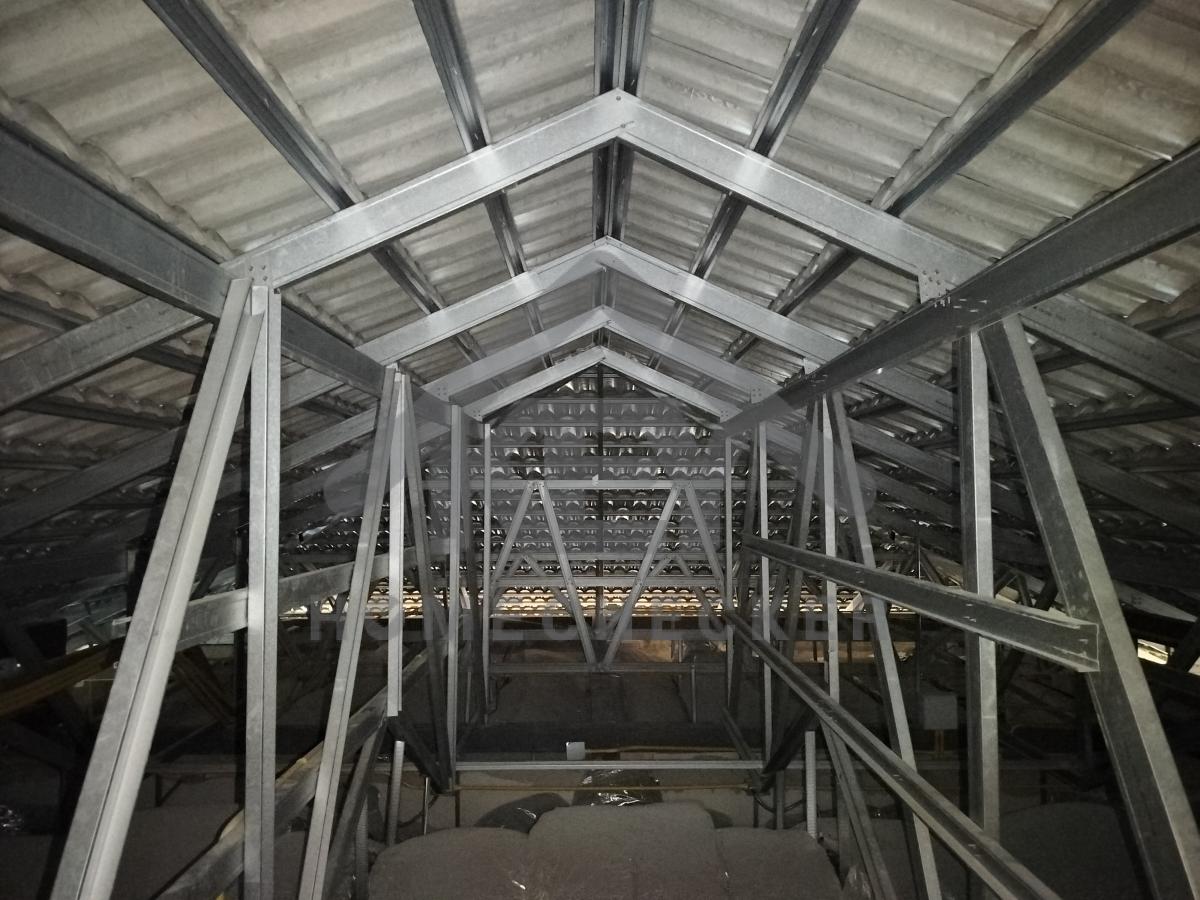 งานฝ้าชายคาและโครงฝ้า