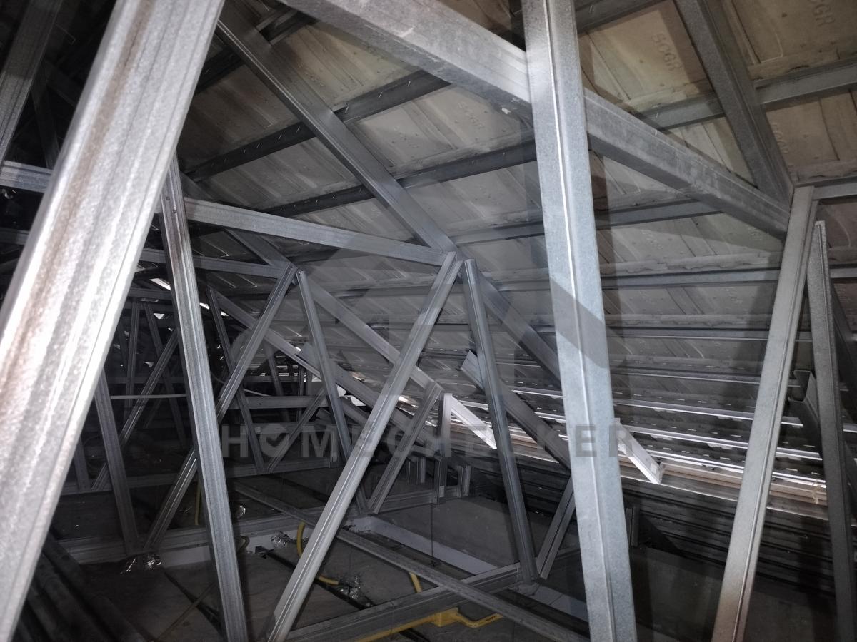 งานฝ้าชายคาและโครงฝ้า