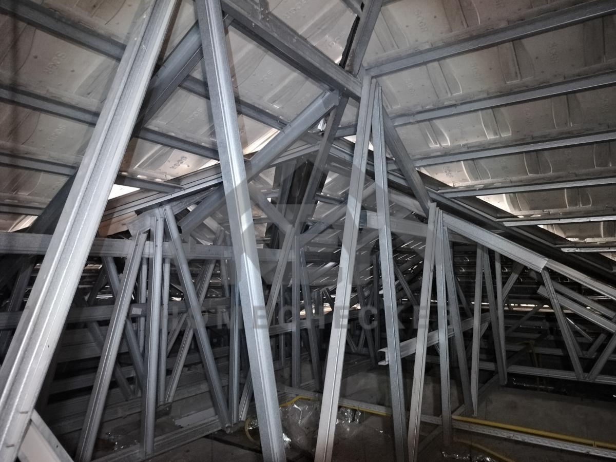 งานฝ้าชายคาและโครงฝ้า