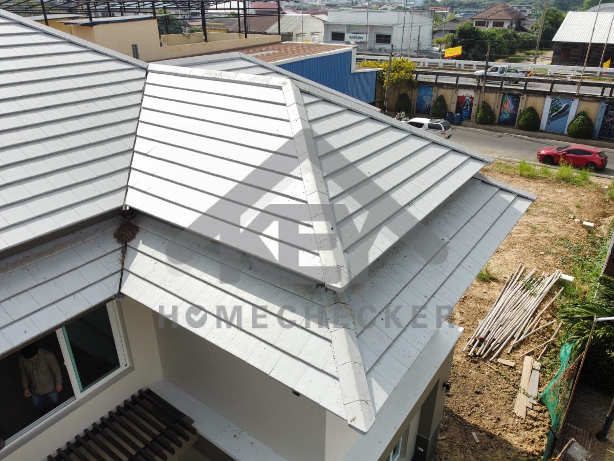 งานตรวจสอบหลังคา