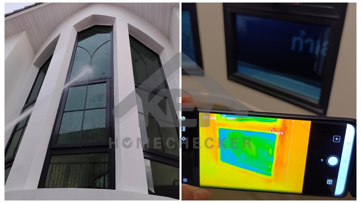 งานเทสน้ำ ประตูหน้าต่าง