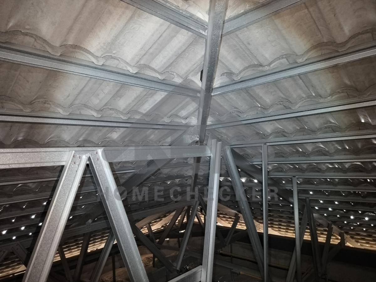 งานฝ้าชายคาและโครงฝ้า