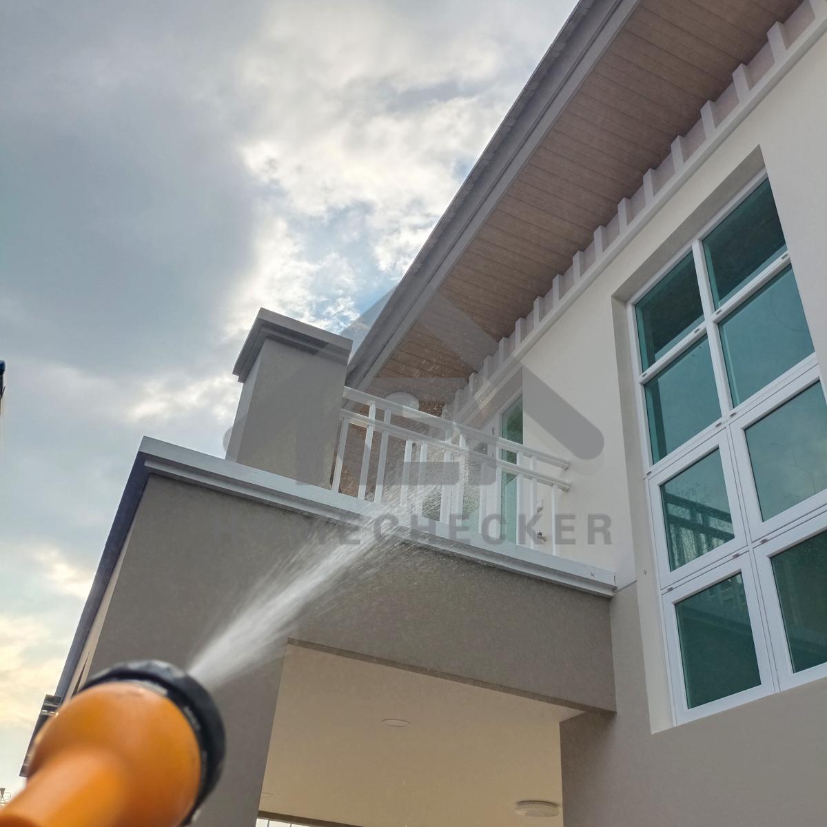 งานเทสน้ำ ประตูหน้าต่าง