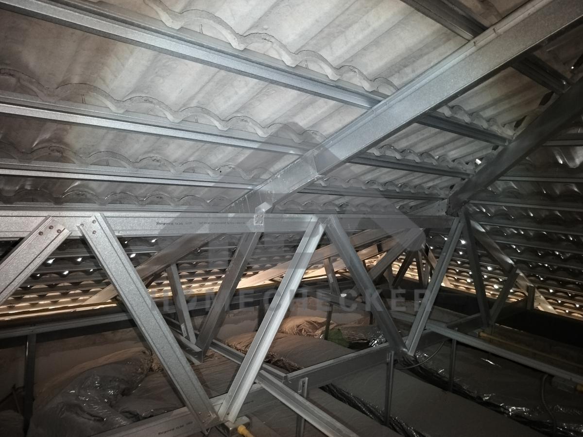 งานฝ้าชายคาและโครงฝ้า