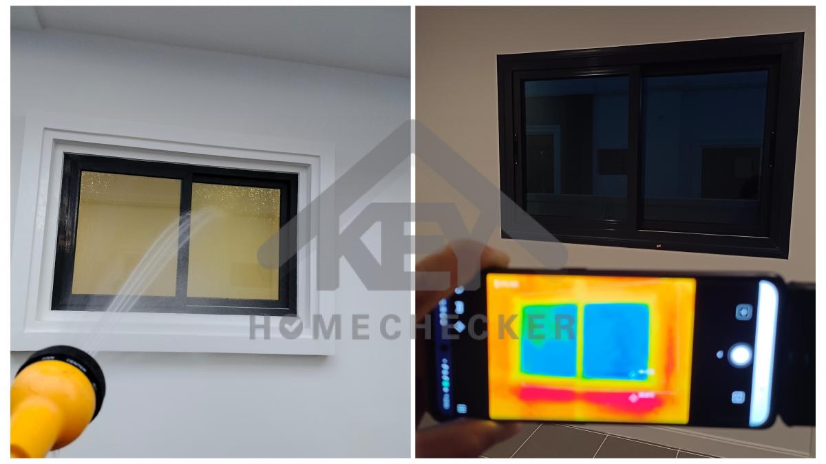 งานเทสน้ำ ประตูหน้าต่าง