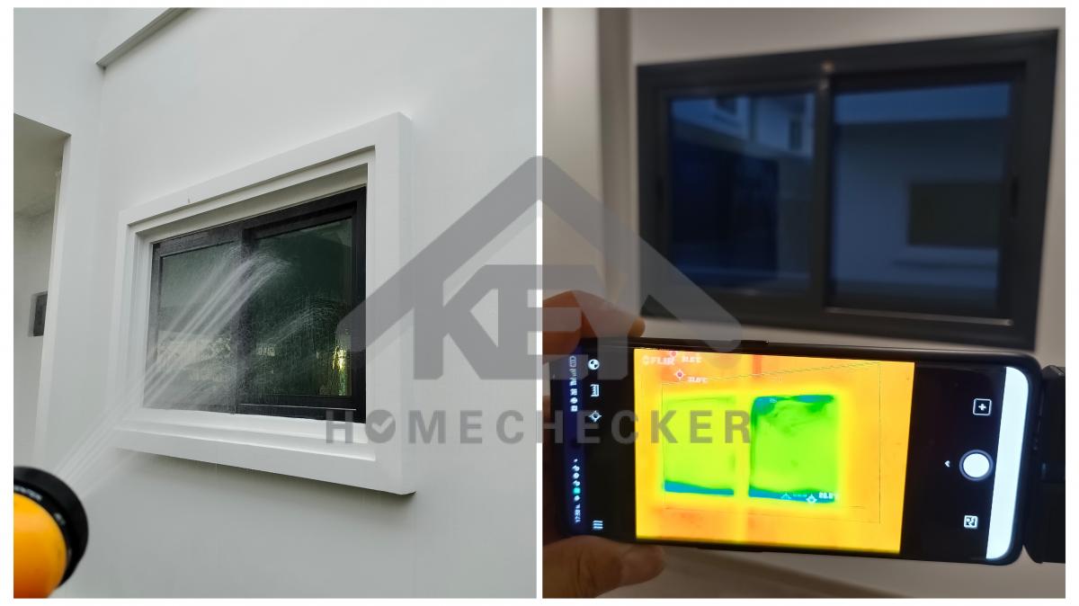 งานเทสน้ำ ประตูหน้าต่าง