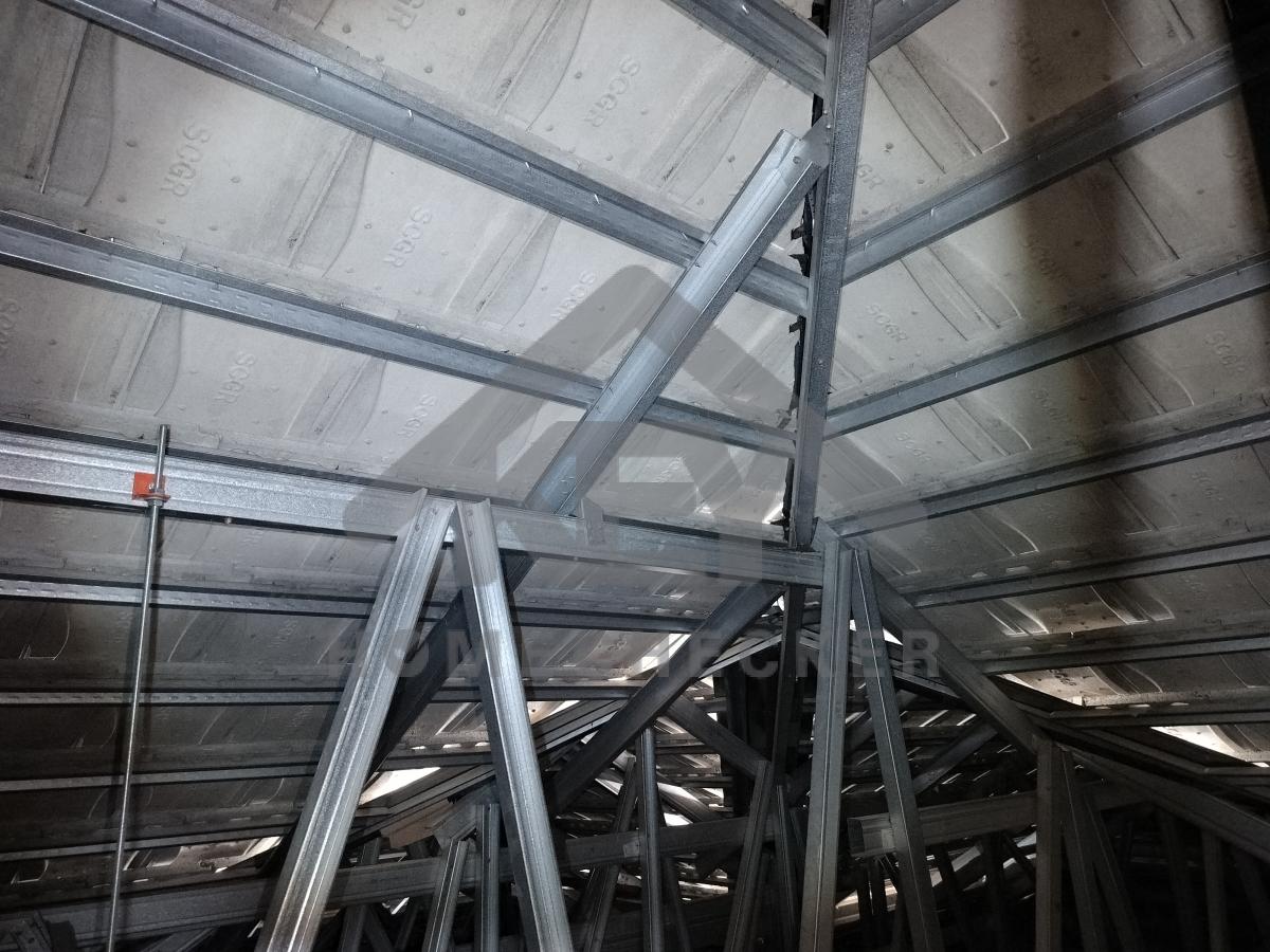 งานฝ้าชายคาและโครงฝ้า