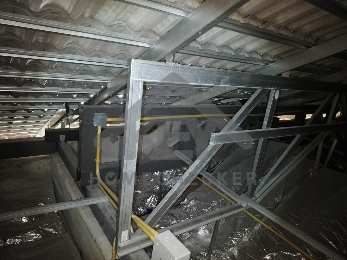 งานฝ้าชายคาและโครงฝ้า