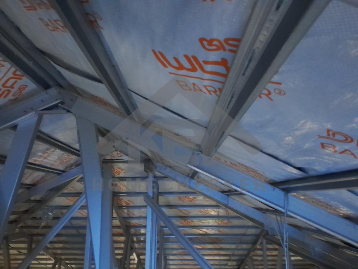 งานฝ้าชายคาและโครงฝ้า