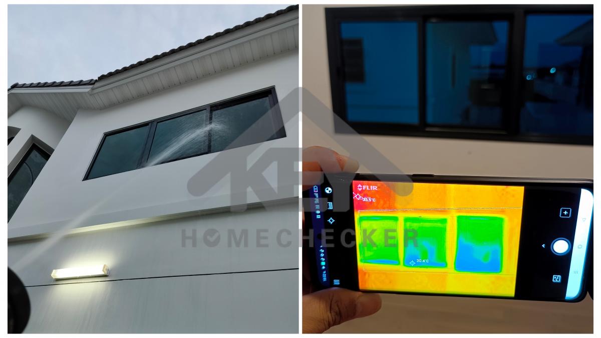 งานเทสน้ำ ประตูหน้าต่าง