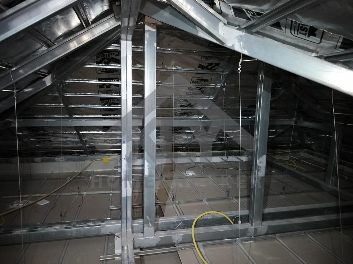 งานฝ้าชายคาและโครงฝ้า