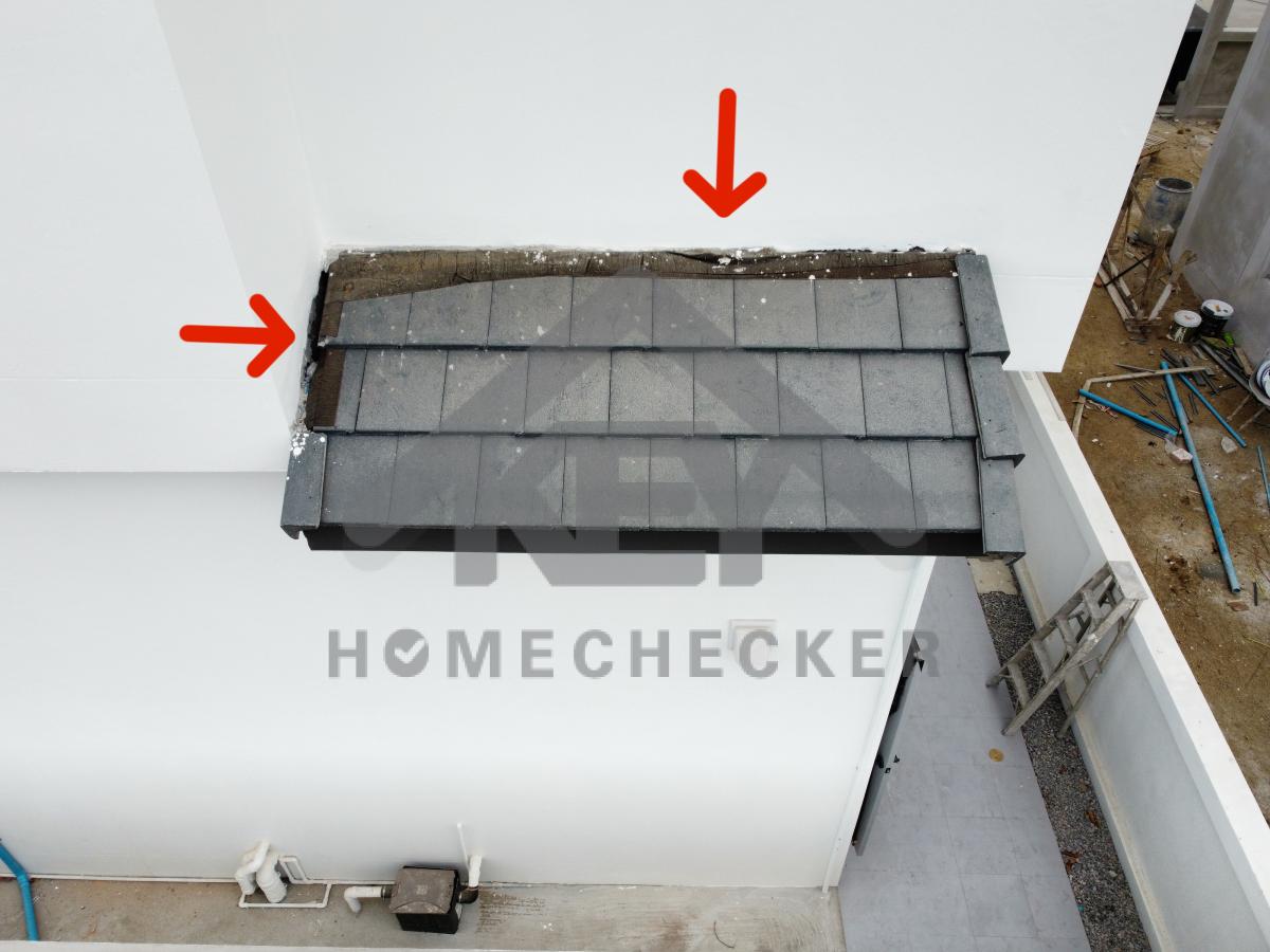 งานตรวจสอบหลังคา