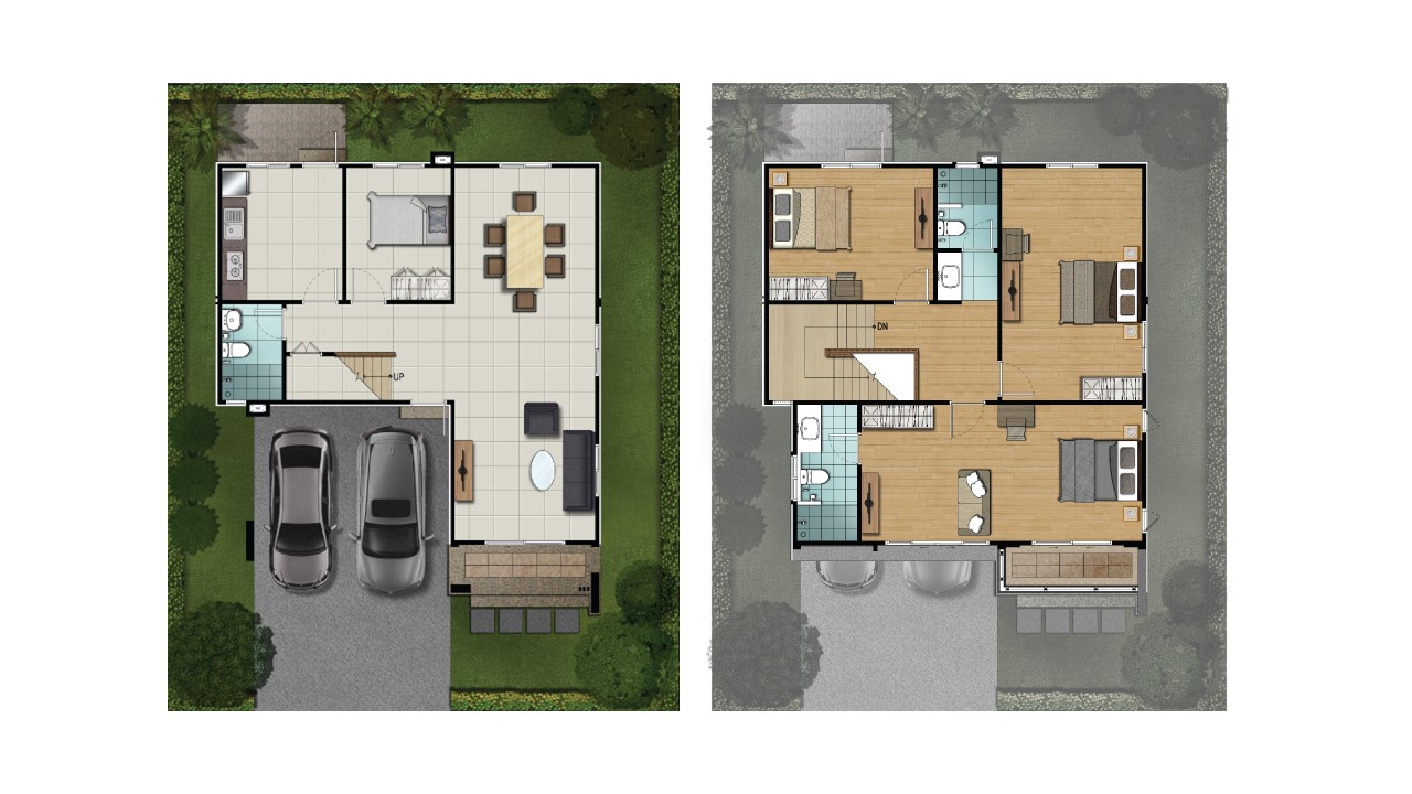 ผังบ้านหรือคอนโด