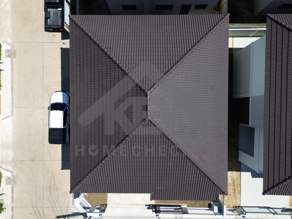 งานตรวจสอบหลังคา