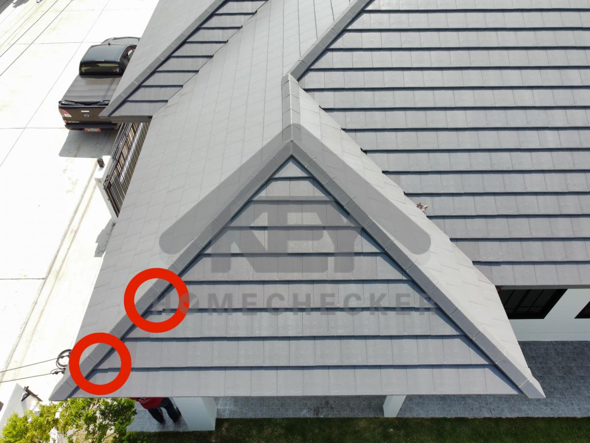 งานตรวจสอบหลังคา