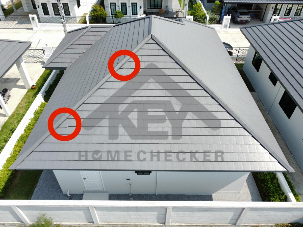 งานตรวจสอบหลังคา