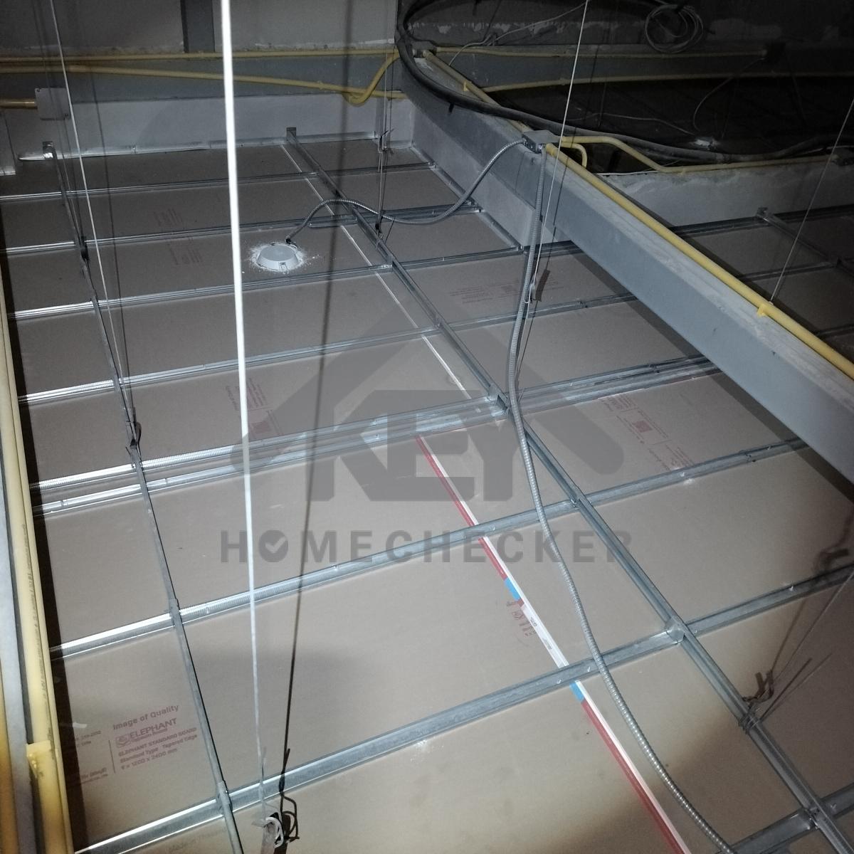 งานฝ้าชายคาและโครงฝ้า