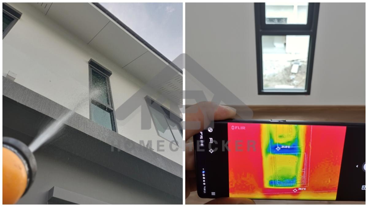 งานเทสน้ำ ประตูหน้าต่าง