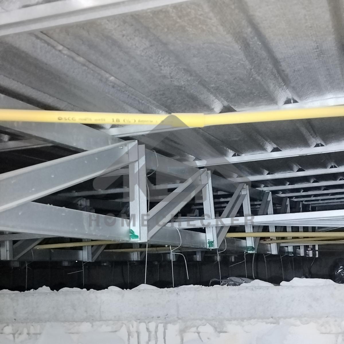 งานฝ้าชายคาและโครงฝ้า