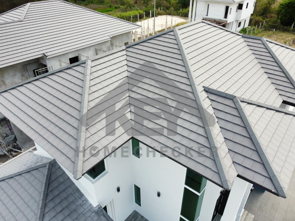 งานตรวจสอบหลังคา