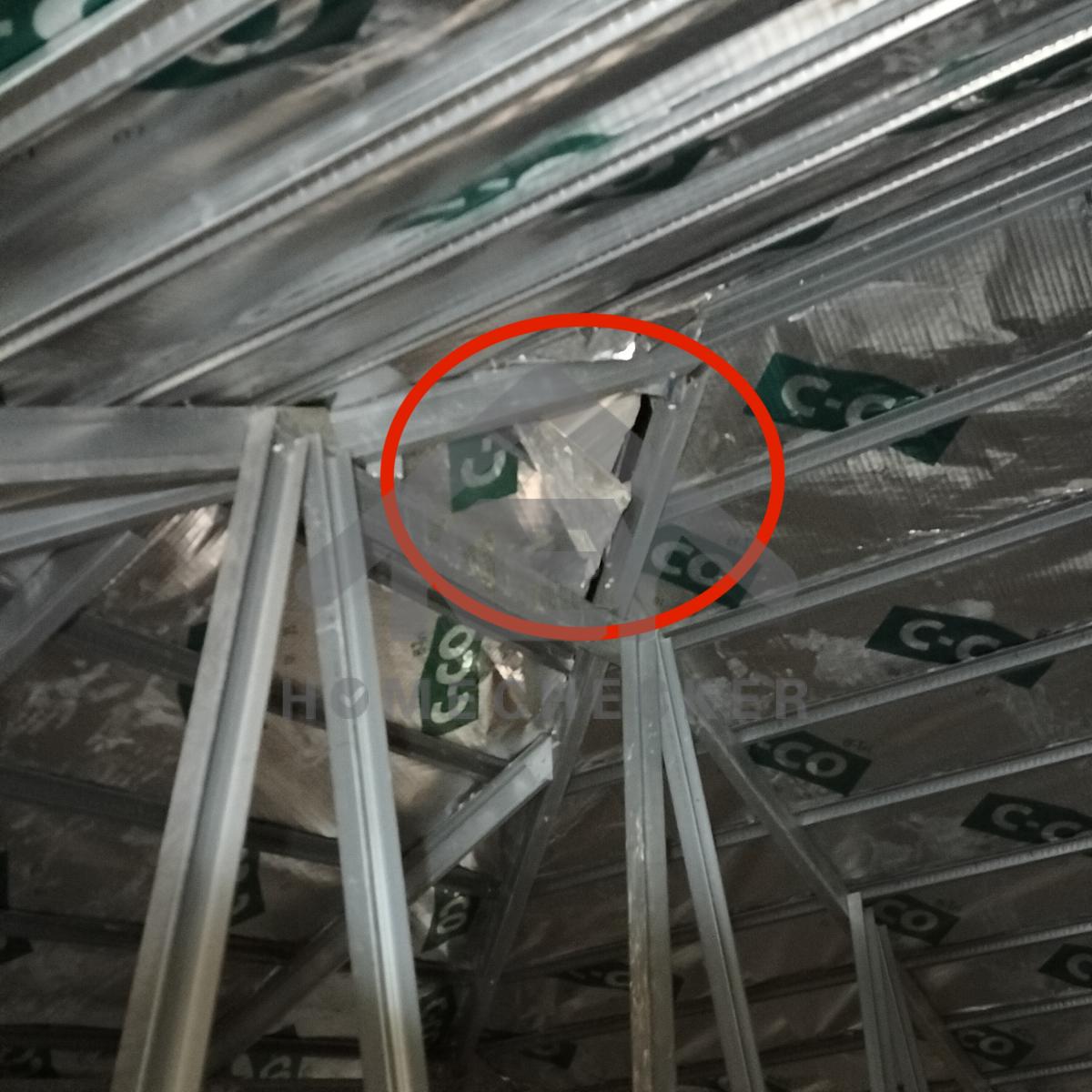 งานฝ้าชายคาและโครงฝ้า