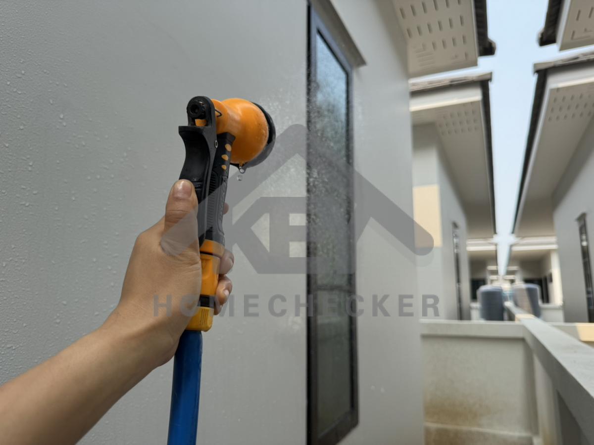 งานเทสน้ำ ประตูหน้าต่าง