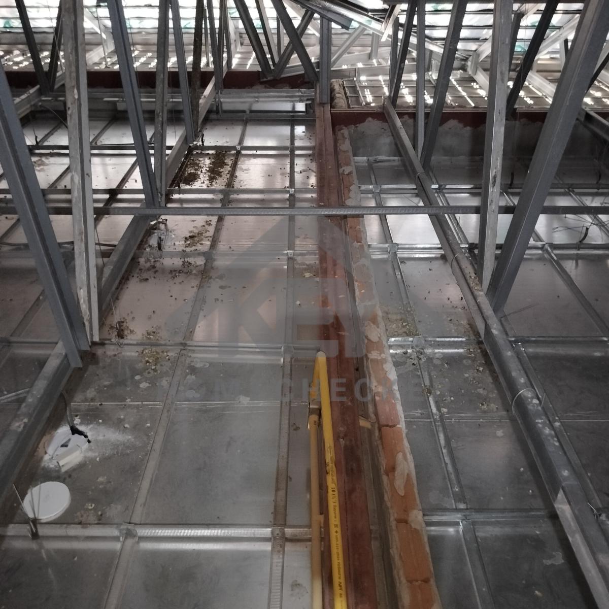 งานฝ้าชายคาและโครงฝ้า