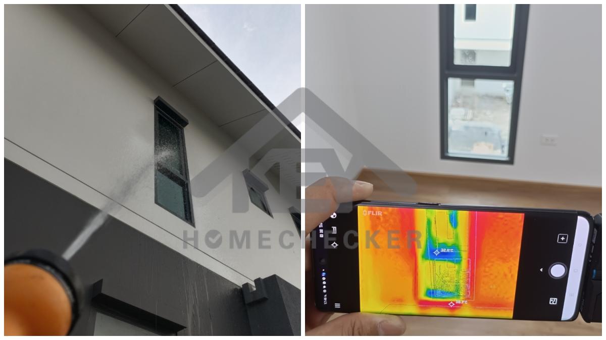 งานเทสน้ำ ประตูหน้าต่าง