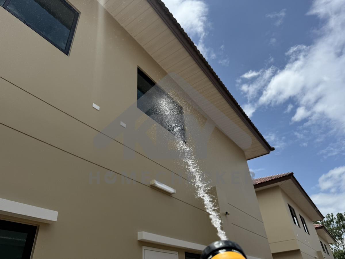 งานเทสน้ำ ประตูหน้าต่าง