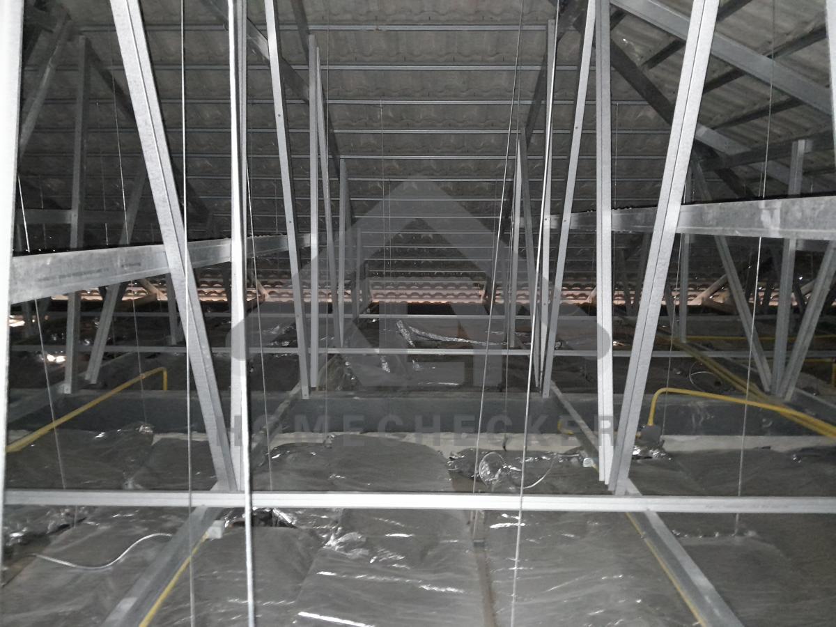 งานฝ้าชายคาและโครงฝ้า