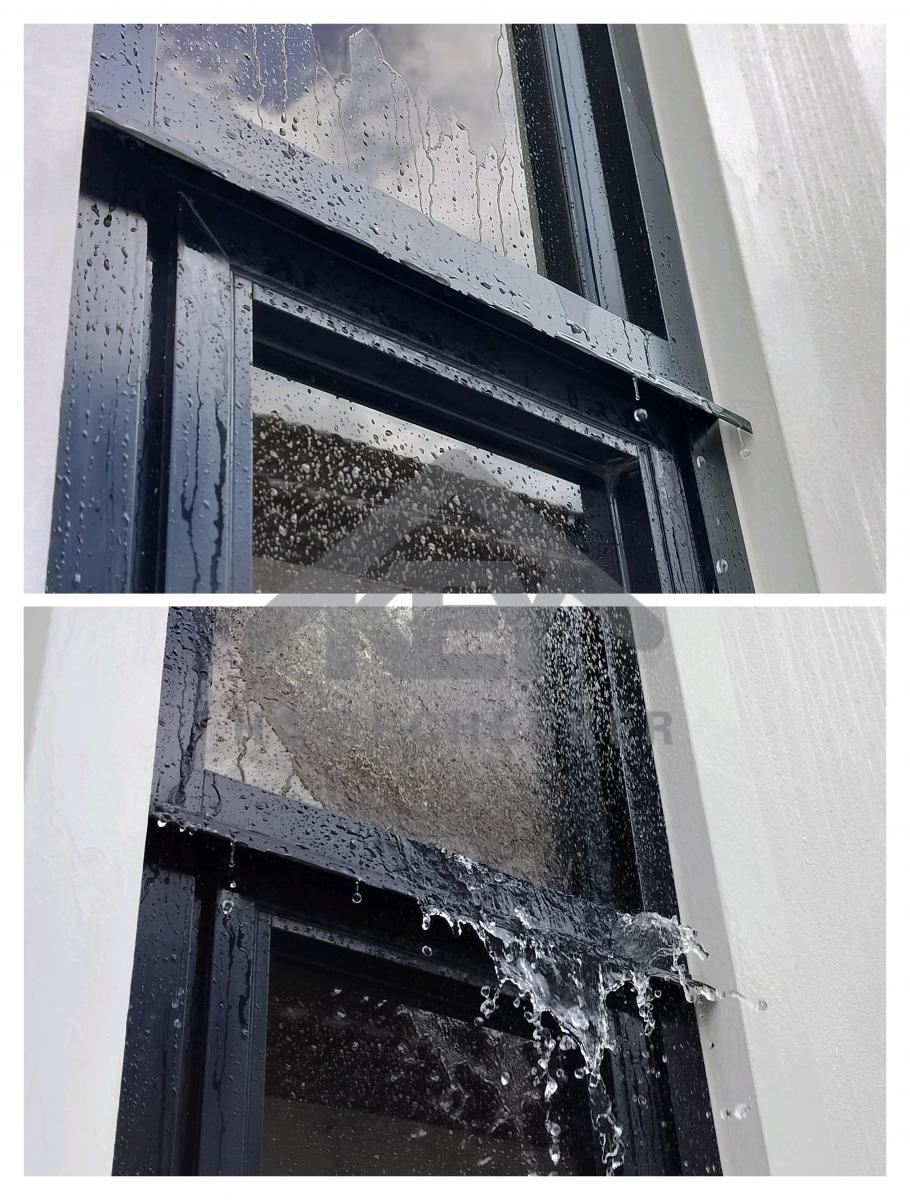 งานเทสน้ำ ประตูหน้าต่าง