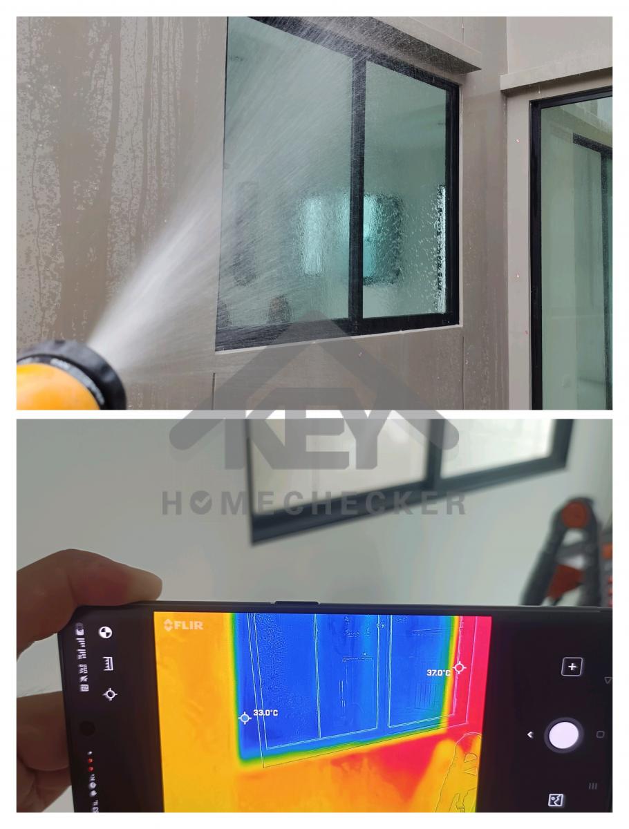 งานเทสน้ำ ประตูหน้าต่าง