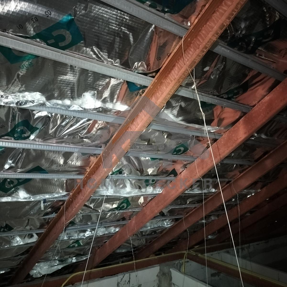 งานฝ้าชายคาและโครงฝ้า