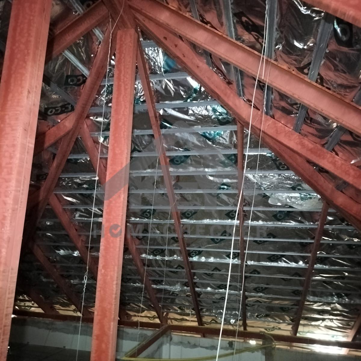 งานฝ้าชายคาและโครงฝ้า