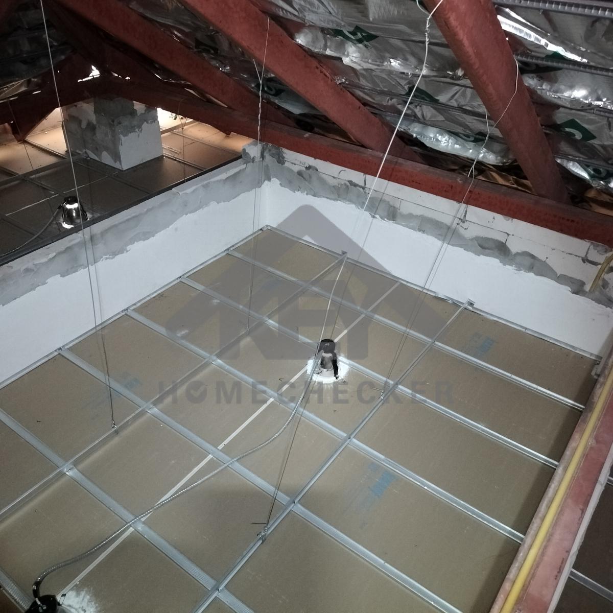 งานฝ้าชายคาและโครงฝ้า