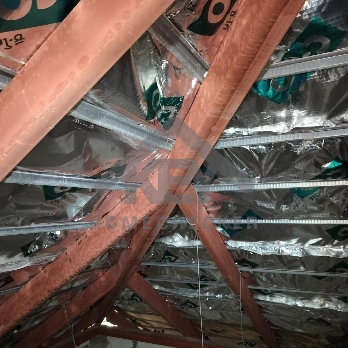 งานฝ้าชายคาและโครงฝ้า