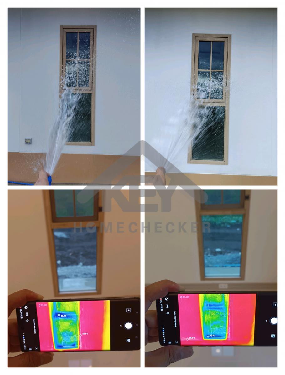 งานเทสน้ำ ประตูหน้าต่าง